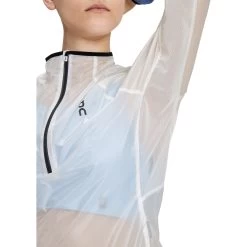 On Running On Zero Jacket Dames Hardloopjack - Undyed-White & Cobalt -ON RUNNING Winkel on zero jacket women undyed white cobalt 6 1443287